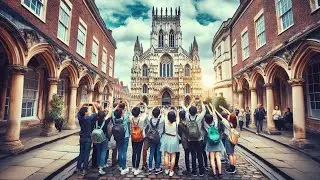 YORK CITY, MEGA WALKING TOUR, CITY SIGHTSEEING, TRAVEL GUIDE, YORKSHIRE, English Countryside, 4K
