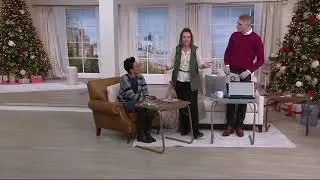 Table Mate XL Multipurpose Adjustable Folding Table on QVC
