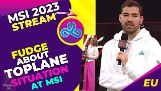 C9 Fudge About Toplane Situation at MSI 2023 🤔