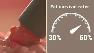 3D Medical Animation: Fat Grafting Evolution & Surfactant Technology
