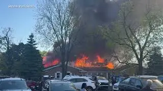 At least 10 shot, 2 fatally, at Michigan church set on fire by the gunman: police