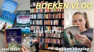 BOEKEN VLOG 📚💗 *boeken shoppen, veel lezen & aanraders*