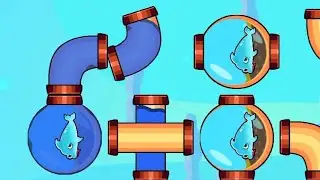 Save The Fish Pull The Pin Game | Fish Rescue Hard Level Gameplay | Android Gameplay Fishdom