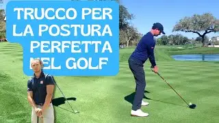 Golf & postura: un semplice esercizio per migliorare subito il tuo swing #golfitalia #golfit #golfer