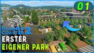 Mein ERSTER Freizeitpark! | Planet Coaster 2 E01 #planetcoaster2