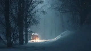 Golden Hearth Haven ❄️ Healing Medieval Instrumental Music (1 Hour)