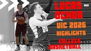 Lucas Ochoa 2026 UIC College Basketball D1 USCAA Highlights