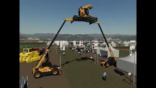 FS19 SIX ASHES(#3)  Mouse2222  Farmyard Sheds are Built & a clip from my Day Out at The Farm Show