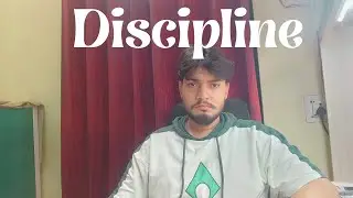 Discipline is modern rebellion.