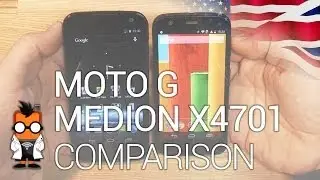 Motorola Moto G vs. Medion Life X4701 - Cheap quadcore smartphones comparison [ENG]