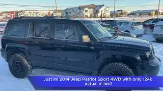 2014 Jeep Patriot Sport 4WD Available Now At S&S Auto In Franklin!!