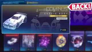 Titanium White Dominus Back in the ITEM SHOP!