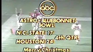 1974 Astro-Bluebonnet Bowl 4th Quarter