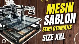 Mesin Sablon Jumbo XXL Meja Kaca 120 x 89