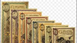 The complete new OKLAHOMA Goldbacks set including the rare 3 goldback