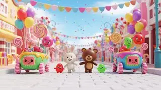 Candy Colors Parade | Fun Colors Song for Kids | Nursery Rhymes & Songs for Children