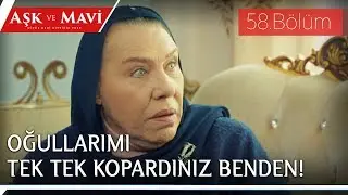 Aşk ve Mavi 58.B&ouml;l&uuml;m - Ayrı eve &ccedil;ıkmak isteyen Pembe&rsquo;ye, Refika engeli!