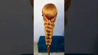 Simple Mermaid Braid 🥰🥰 ||  Beautiful Hairstyle ||#hairstyle #viralvideo #trending #ytshorts #shorts