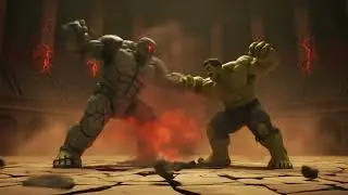 HULK: Labyrinth of Rage | Epic AI Animated Survival Fight