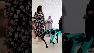 Robots inside Future Museum  #dubai#uae#dubaijournay#dubaitechnology#shorts