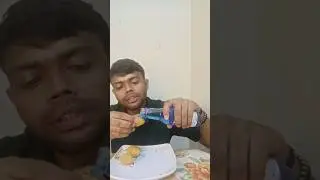 Panipuri with Cold drink Blueberry🫐 soda #shorts #asmr #food #asmrfood #asmreating #asmrsounds #yt