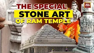 Exclusive Behind-The-Scenes: The Story Behind The Stone Art Of Ram Temple