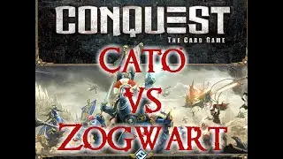 Warhammer 40K: Conquest the Card Game (Cato vs. Zogwart)