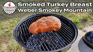 Копченая грудка индейки на 14-дюймовой сковороде Weber Smokey Mountain
