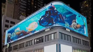 Go2 Productions - Visit Bahamas 3D Anamorphic DOOH Ad