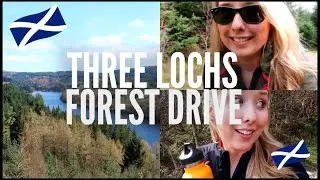 AN OLD WOMAN TOLD ME OFF! | THREE LOCHS FOREST DRIVE, SCOTLAND