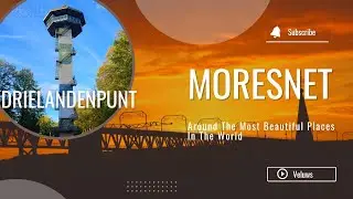 Drone vlucht boven Drielandenpunt 🇳🇱-🇧🇪-🇩🇪 & zonsondergang in Moresnet