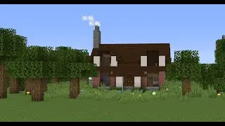 [Minecraft Tutorial] Jak postavit Předměstský dom /How to build Suburban house/