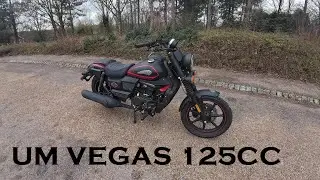 Первая поездка и обзор UM Vegas 125cc