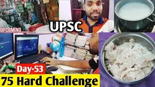 Day-53 | UPSC Is not Final Destination 😔 |#75hardchallenge #Studyvlogs