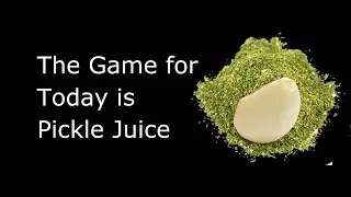 Making homemade Pickle Juice for drinking.