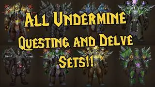every new Undermine questing/delve/aspirant/world drop set coming in 11.1 - WoW