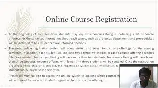 CLASS DIAGRAM Of Online Course Registration System