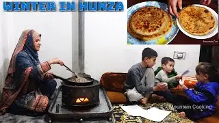 How to Make Homemade Stuffed Qeema  Bread | Mountain Cooking #mountaincooking