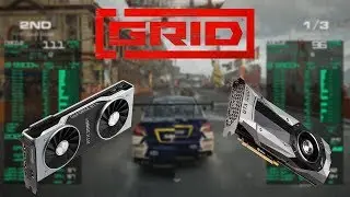 GRID 2019 RTX 2080 Ti vs GTX 1080 Ti  | 1440p DX12 benchmark