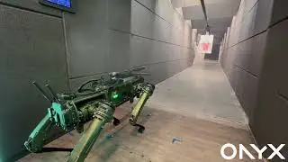 ONYX RAW 12 - Remote Actuated Weapon - Ghost Robotics V60 Robot Dog Integration