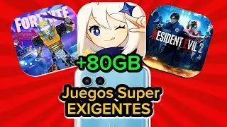 🚀PROBE Los JUEGOS MAS PESADOS Y EXIGENTES En Un CELULAR VIEJO 💀
