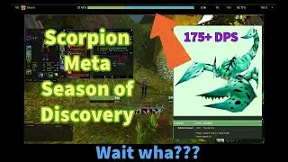 110 DPS PET !!! SoD - Scorpid Sting New META - Hunter must see!!! Season of Discovery
