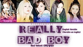 Red Velvet (레드벨벳) - 'RBB (Really Bad Boy) Versi&oacute;n Ingl&eacute;s' Lyrics [color coded Han_Rom_Esp]