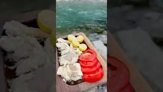 Morning Fishing & Cooking Fresh Fish on Fire | Silent Cooking with Chef Behnam