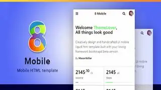 8 Mobile Multipurpose phone tablet Web/Application HTML Template | Themeforest Website Templates