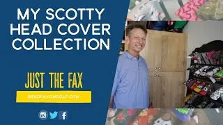Brad Faxon's Scotty Cameron Putter Head Cover Collection