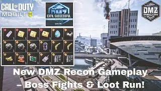 New DMZ Recon Gameplay &ndash; Boss Fights & Loot Run! Call Of Duty Mobile 