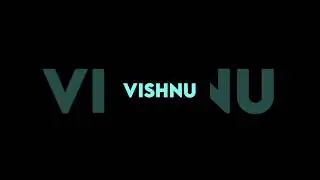 Wow ! The Vishnu Name Cinematic Reveal Is Very Different 🤯 | #shorts |