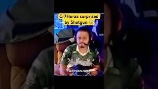 Cr7Horaa surprised by Shotgun🤣#cr7horaa #funny #gaming #pubgmobile #pubg #horaaesports