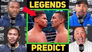 SHOCKING Predictions! Boxing Legends BREAK DOWN Shakur Stevenson vs Teofimo Lopez Fight!